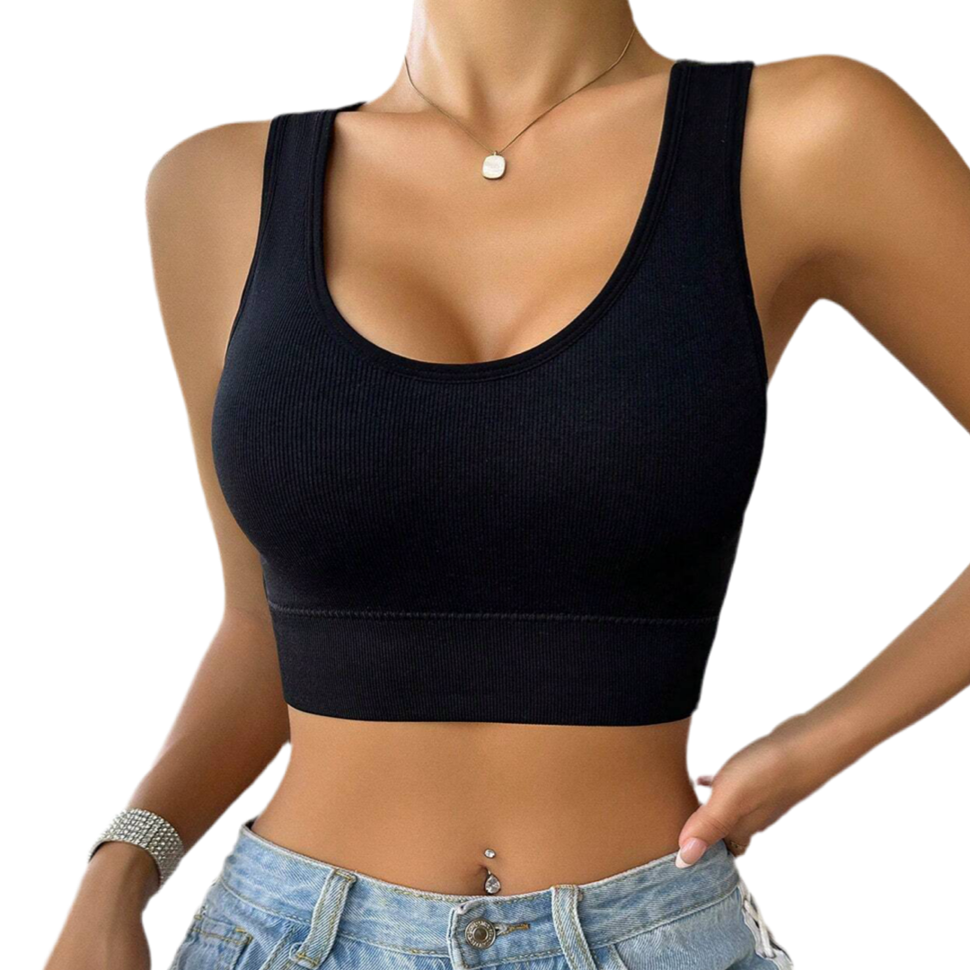 PLAIN TOP WITH CROSSED BACK - BASIC