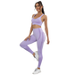 PASTEL OUTFIT WITH LONG LEGGINGS AND CROP TOP - BASIC