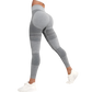 BASIC - HIGH WAISTED LEGGINGS WITH PUSH-UP EFFECT WITHOUT SEAMS