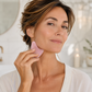 Rose quartz scraping facial massage stick rose quartz jade roller massager rose quartz facial massage guasha
