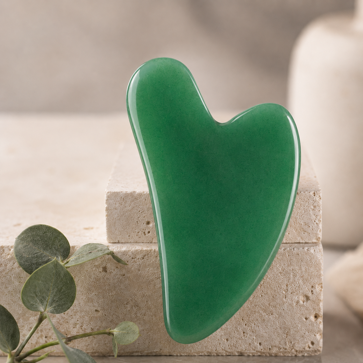 Rose quartz scraping facial massage stick rose quartz jade roller massager rose quartz facial massage guasha