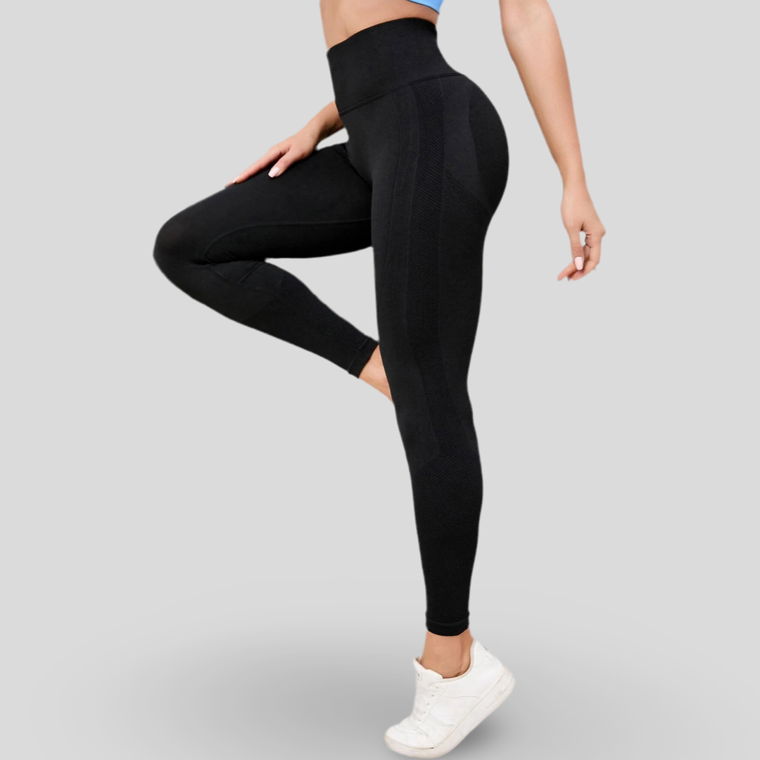 HIGH-WAISTED SPORTS LEGGINGS - BASIC