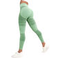 BASIC - HIGH WAISTED LEGGINGS WITH PUSH-UP EFFECT WITHOUT SEAMS