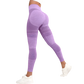 BASIC - HIGH WAISTED LEGGINGS WITH PUSH-UP EFFECT WITHOUT SEAMS