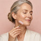 Rouleau de Massage Facial en Jade Véritable – Éclat et Anti-Âge