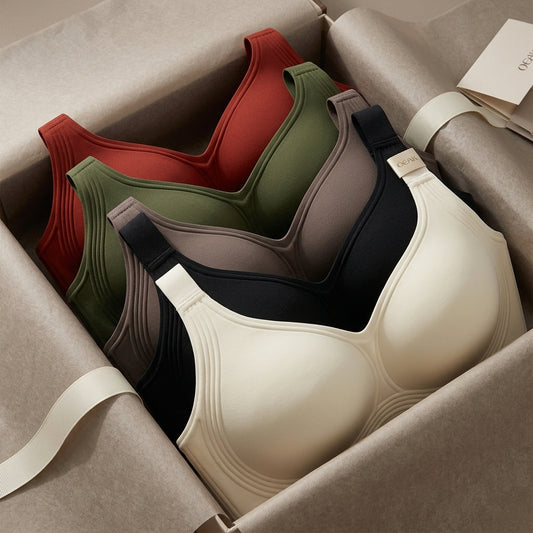 Soutien-Gorge avec texture 3D Confort Sans Armatures – Maintien Invisible et Effet Lissant