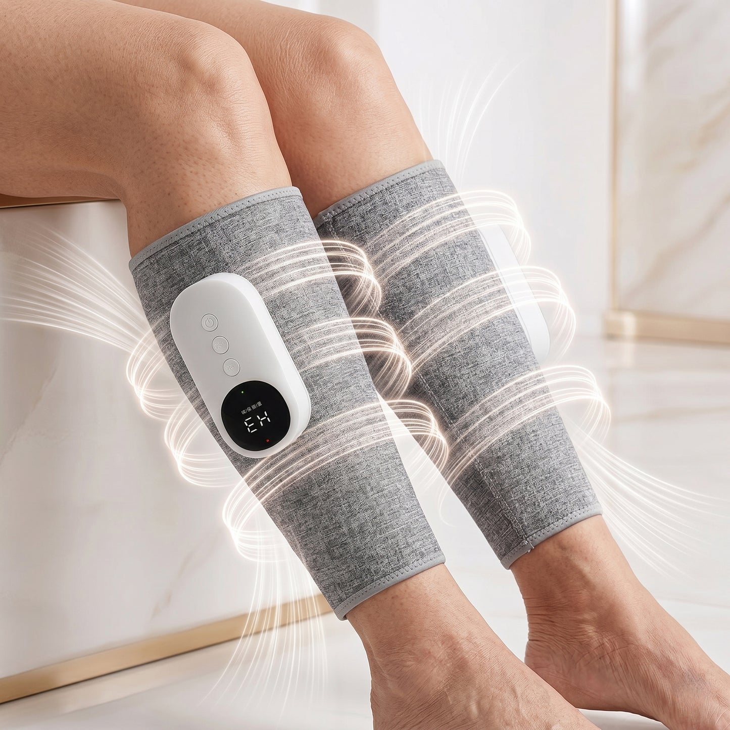 Appareil de Massage pour Jambes par Compression d'Air – Chaleur & Détente