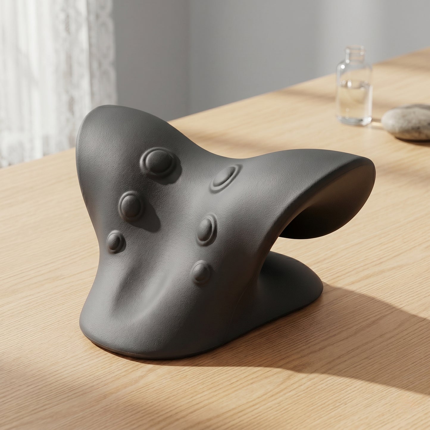 Oreiller de Traction Cervicale en "C" – Massage par Acupression