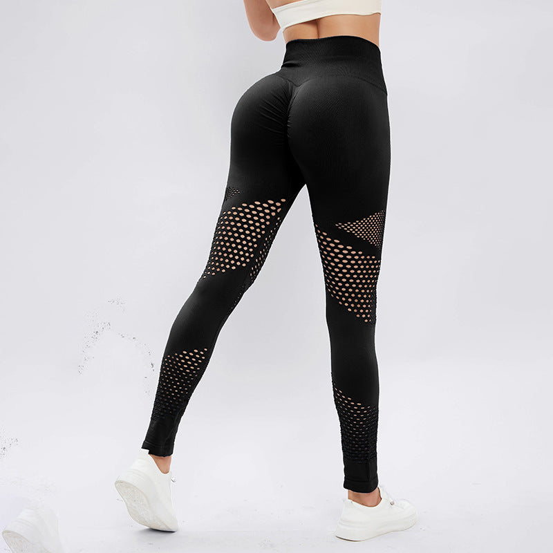 Grid - Leggings a vita alta traspiranti senza cuciture - UniX4U