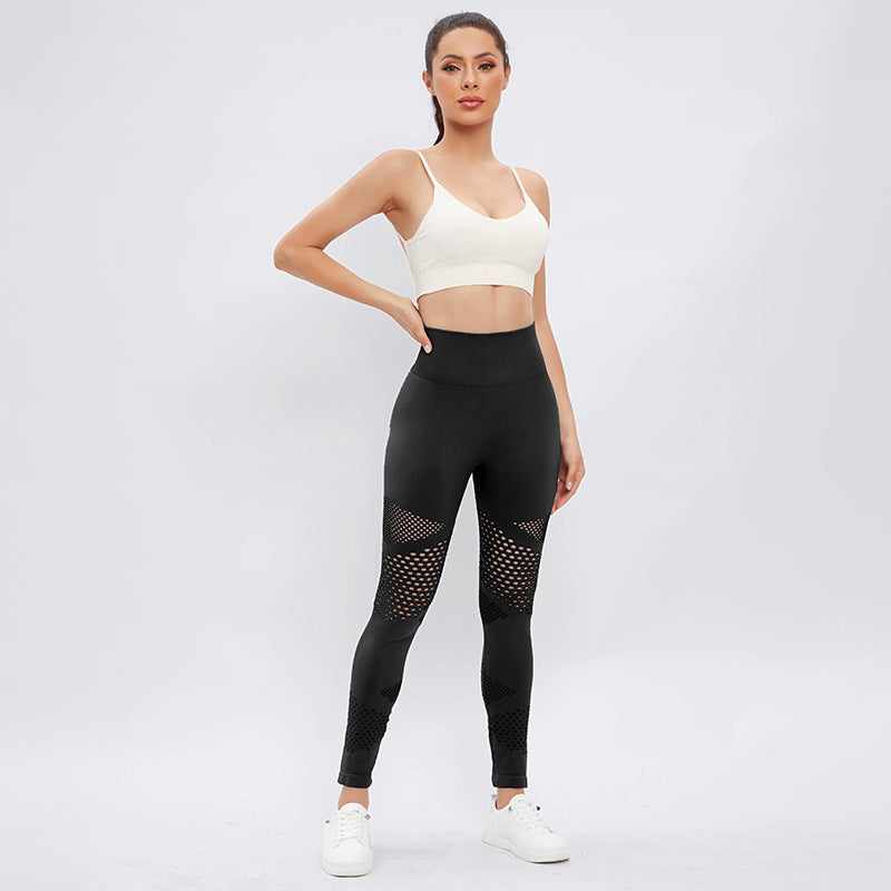 Grid - Leggings a vita alta traspiranti senza cuciture - UniX4U