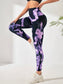 Sketches - Leggings sportivi con schizzi di colore moderni - UniX4U