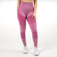 BASIC - HIGH WAISTED LEGGINGS WITH PUSH-UP EFFECT WITHOUT SEAMS