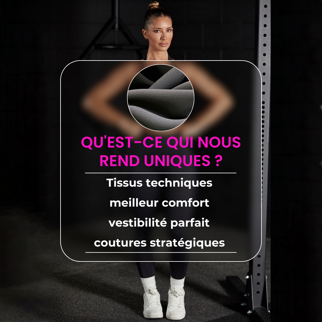 PURE BASIC - LEGGINGS PUSH-UP AUX COULEURS INTENSES SPORTIVES