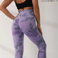 Marble - Leggings sportivi con effetto marmo - UniX4U