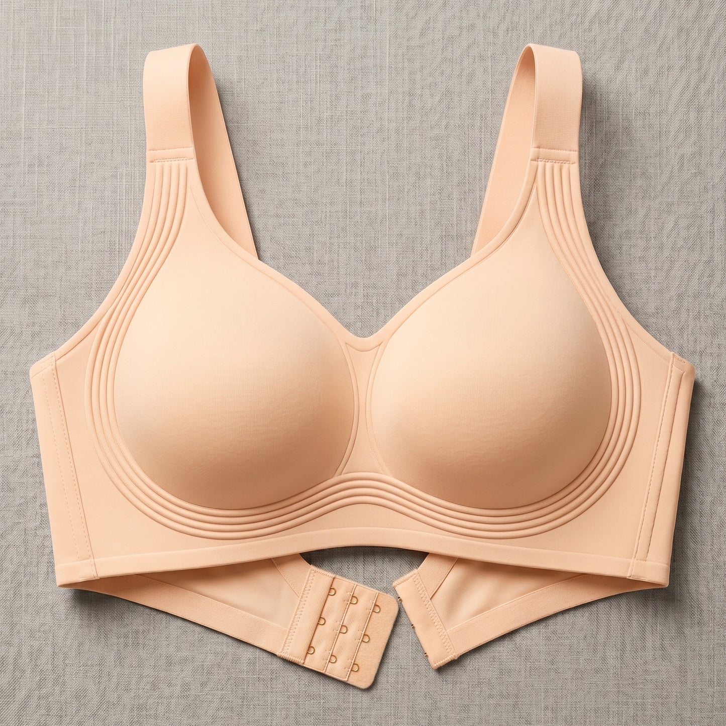 Soutien-Gorge avec texture 3D Confort Sans Armatures – Maintien Invisible et Effet Lissant