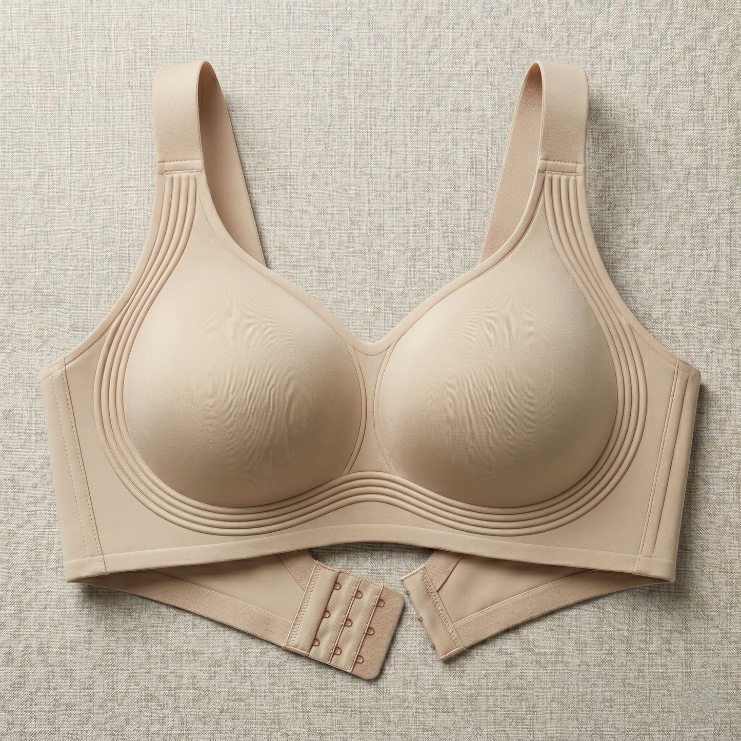 Soutien-Gorge avec texture 3D Confort Sans Armatures – Maintien Invisible et Effet Lissant