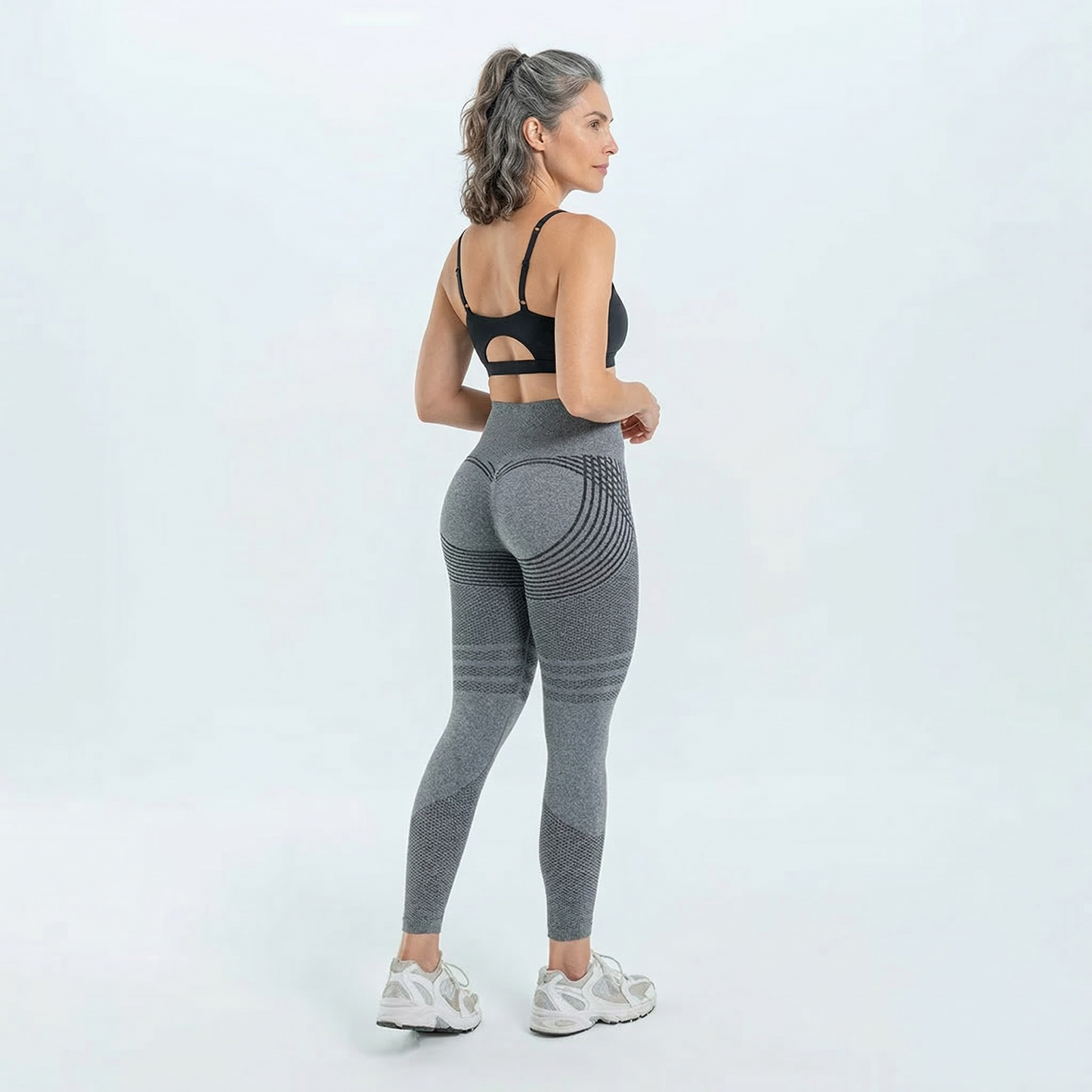 Leggings anti-cellulite à compression 3D