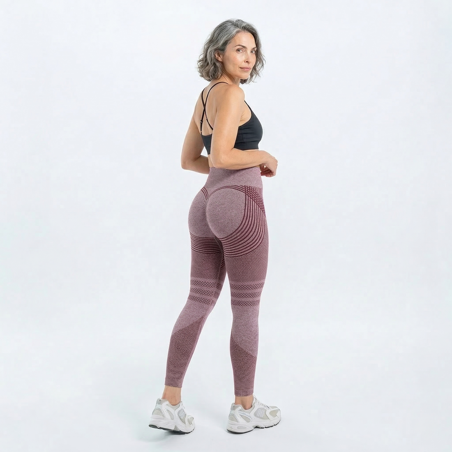 Leggings anti-cellulite à compression 3D