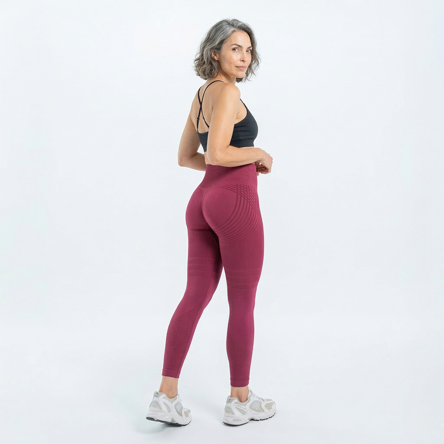 Leggings anti-cellulite à compression 3D