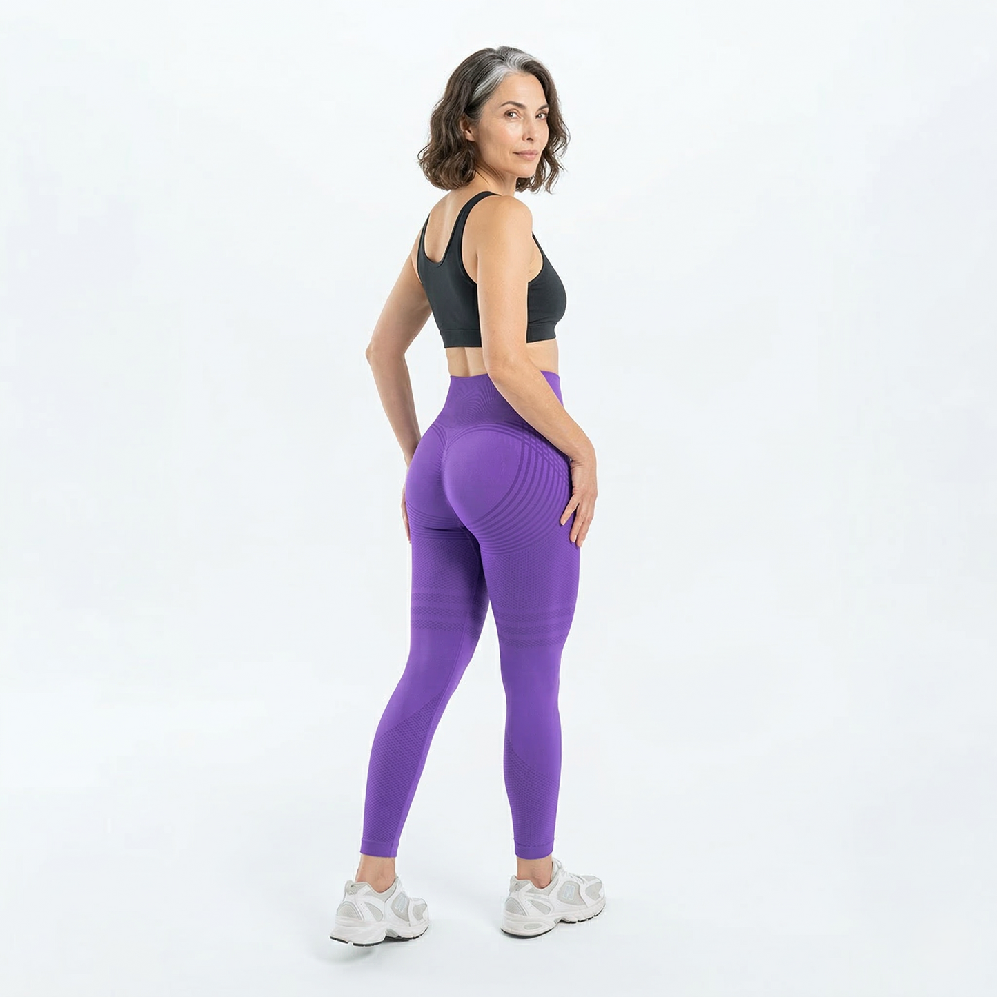 Leggings anti-cellulite à compression 3D