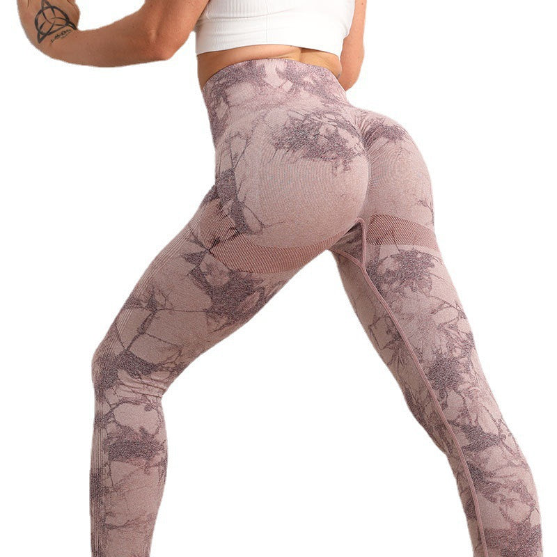 Marble - Leggings sportivi con effetto marmo - UniX4U